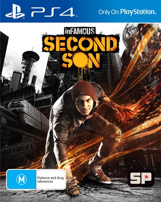 Sony Infamous Second Son Refurbished PS4 Playstation 4 Game